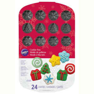 Teglia Biscottiera Xmas Shapes Wilton