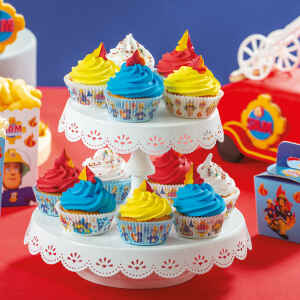 Pirottini - Cupcake Ø 5 cm Stile 2 Sam Il Pompiere 36 Pz