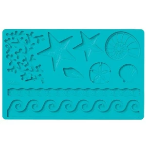 Stampo Fondant e Pasta di Gomma Vita Marina WILTON