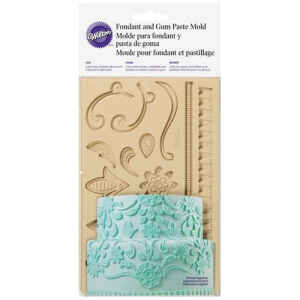 Stampo Fondant e Pasta di Gomma Pizzo WILTON