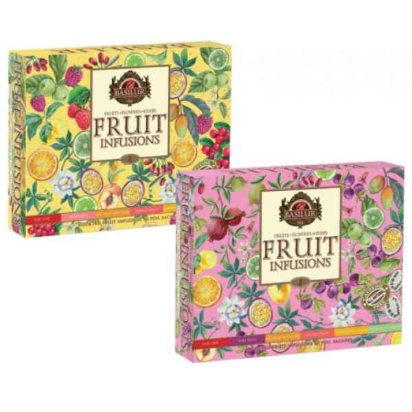 120 FILTRI Assortiti FRUIT INFUSIONS 240 g Basilur
