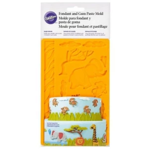 Stampo Fondant e Pasta di Gomma Animali Giungla WILTON