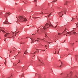 Confetti Zuccherini Cuori commestibili Rainbow Dust