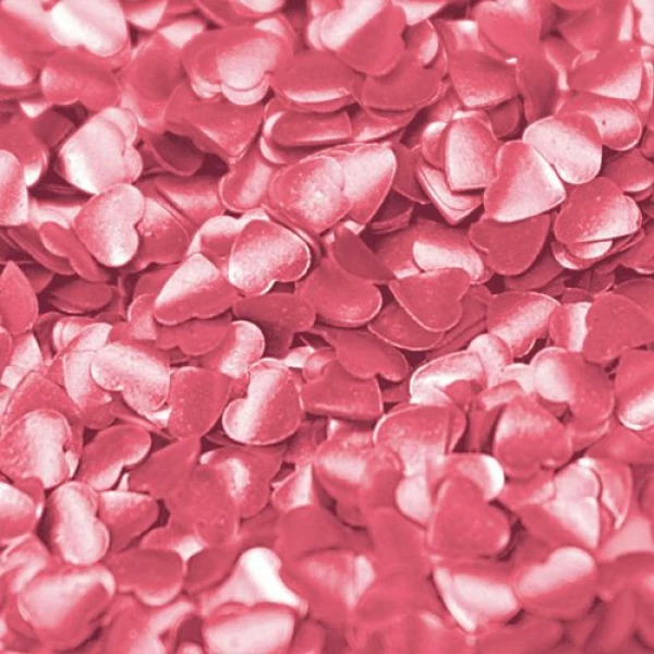 Confetti Zuccherini Cuori commestibili Rainbow Dust