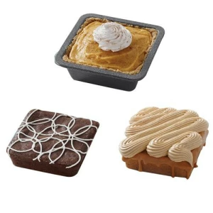 Mini Square Pie Pan Set 4 Pz Wilton