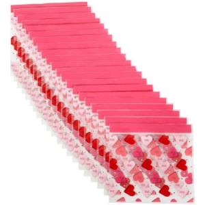Buste per prelibatezze richiudibili Cuori 20 Pz Wilton