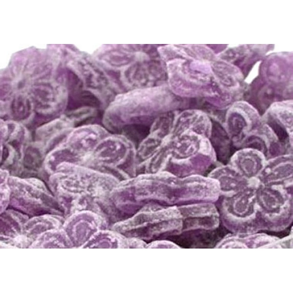 Caramella dura Fiore Violetta senza lattosio, senza glutine e senza zucchero 1Kg