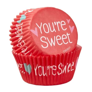 Pirottini - Cupcake San Valentino giovanile Ø 5 cm 75 Pz Wilton