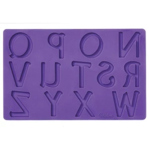 Stampo Fondant e Pasta di Gomma Lettere Numeri Set 4 Pz WILTON