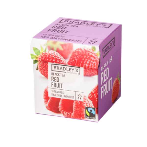 Astuccio Cubo Numero 27 - Te' Frutti Rossi 2 g 60 Bustine Bradley's