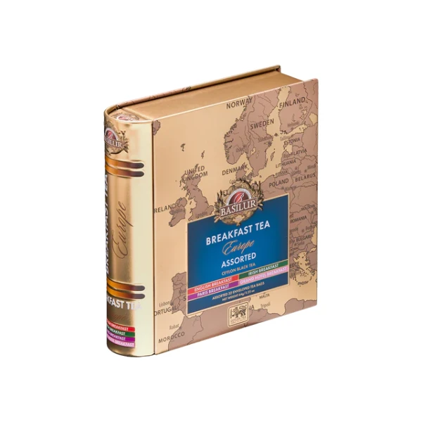 LATTA ASIA e EUROPA TEA BOOK 32 Filtri 2 Pz Basilur