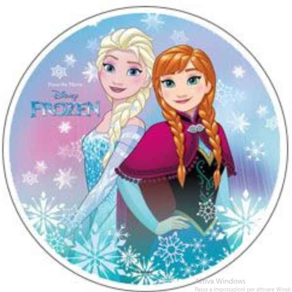 Ostia Wafer Sheet Frozen 4 Disney