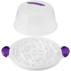 Porta Torte e Cupcake Rotondo con Base Reversibile 25 cm Wilton