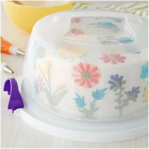 Porta Torte e Cupcake Rotondo con Base Reversibile 25 cm Wilton