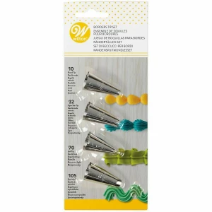 Cornetto - Beccuccio Set Bordature 10 - 32 - 70 - 105 Wilton