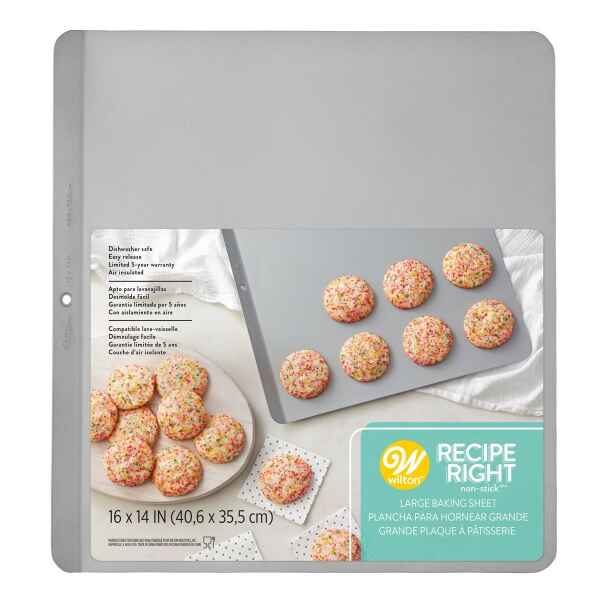 Recipe Right Air Cookie Sheet 41 x 36 cm Piastra Wilton