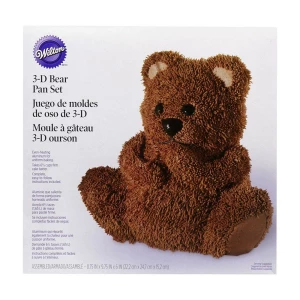Stampo Forma Orsetto Panda 3D Wilton
