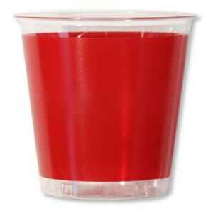 Bicchieri di Plastica Rosso 300 cc Extra