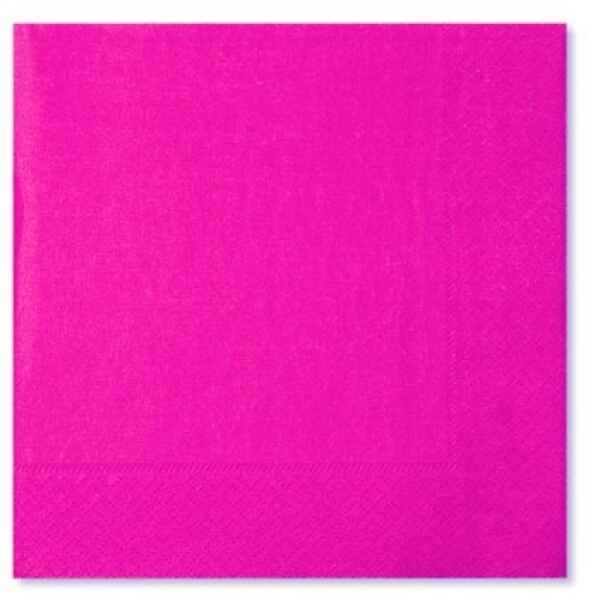 Tovaglioli Rosa Pink 33 x 33 cm 3 confezioni Extra