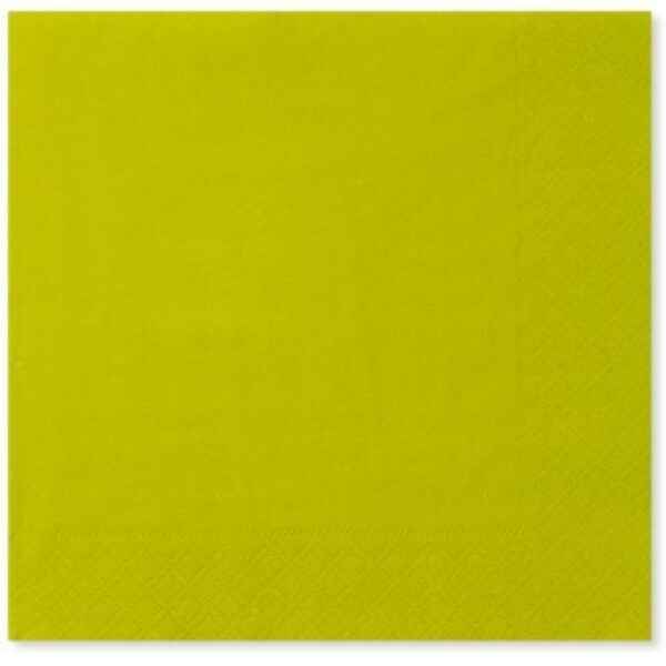Tovaglioli Verde Lime 33 x 33 cm 3 confezioni Extra