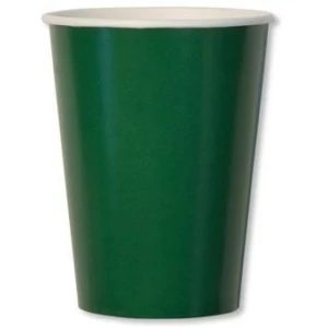 Bicchieri di Carta Verde Scuro 250 cc Extra