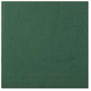 Tovaglioli Verde Scuro 33 x 33 cm 3 confezioni Extra