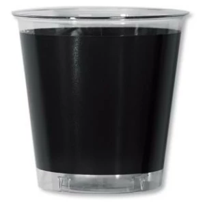 Bicchieri di Plastica Nero 300 cc Extra