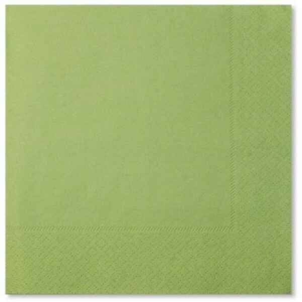 Tovaglioli Verde chiaro 33 x 33 cm 3 confezioni Extra
