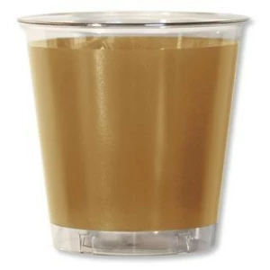 Bicchieri di Plastica Oro Metallizzato 300 cc Extra