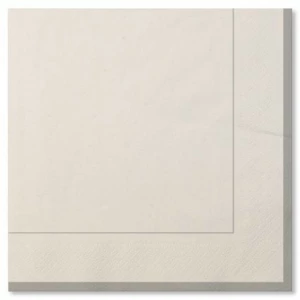Tovaglioli Bordo Argento Classic Silver 33 x 33 cm 3 confezioni Extra