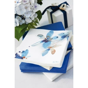 Tovaglioli Fiore Blu 33 x 33 cm 20 Pezzi Ex.Tra.