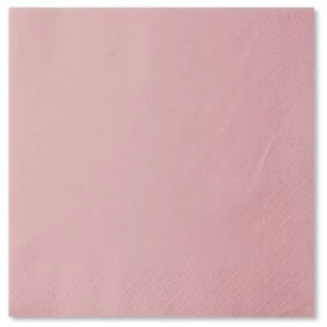 Tovaglioli Rosa Quarzo 33 x 33 cm 3 confezioni Extra