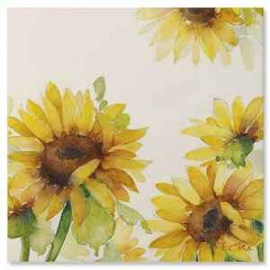 Tovaglioli Sunflower 33 x 33 cm 20 Pz