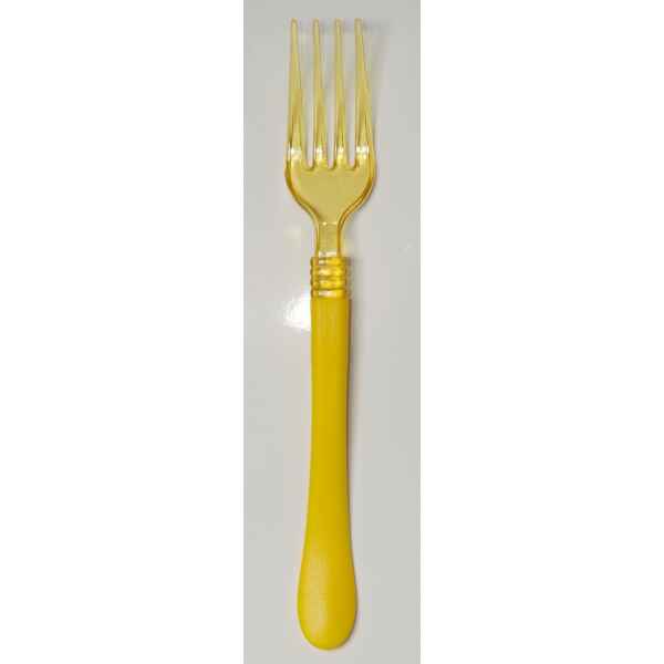 Extra Forchette Linea Clear Head Giallo