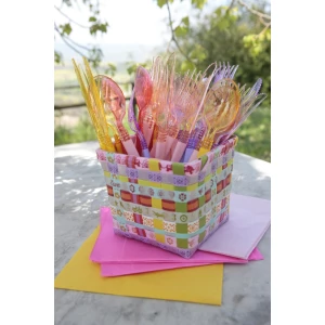 Extra Forchette Linea Clear Head Giallo