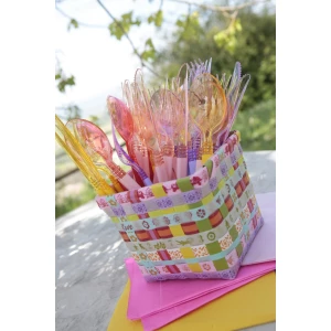 Extra Forchette Linea Clear Head Giallo