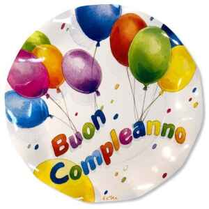 Buon compleanno 10 bicchieri buon compleanno 200cc Buon compleanno