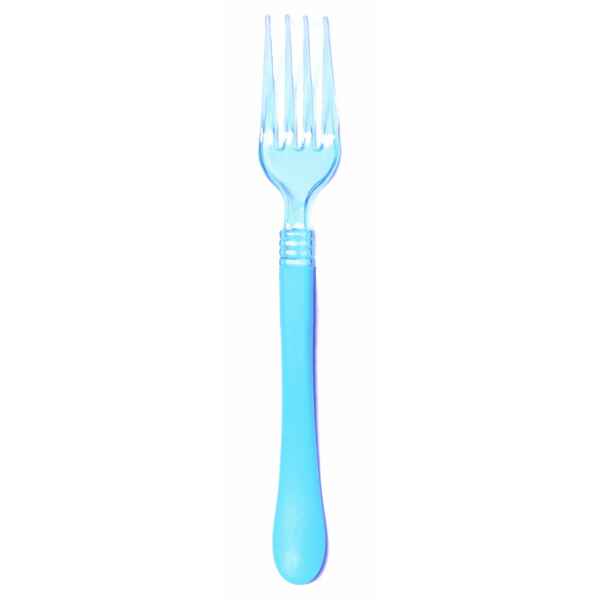 Extra Forchette Linea Clear Head Celeste