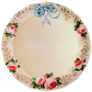 Piatti Piani di Carta a Petalo Cachepot di Eleganza 32,4 cm Extra