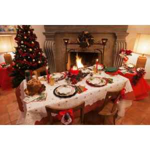 Bicchieri di Plastica Christmas Style 300 cc 10 Pz