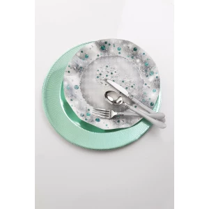 Tovaglia Rettangolare XMAS LIGHT SILVER 140 x 240 cm Extra