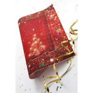 Tovaglia Rettangolare Natale in Rosso 140 x 240 cm Extra