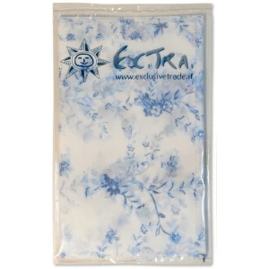 Runner in TNT Rose Garden Blu 35 x 240 cm Extra