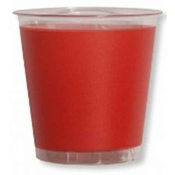 Bicchieri di Plastica Rosso Corallo 300 cc Extra