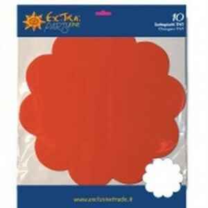 Tovagliette in TNT Smerlate Rosso Corallo 35 cm Extra