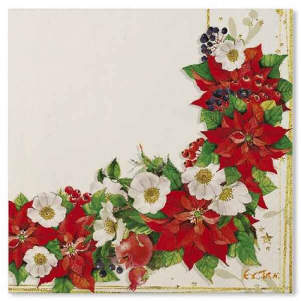 Tovaglioli Lucky Christmas 33 x 33 cm Extra