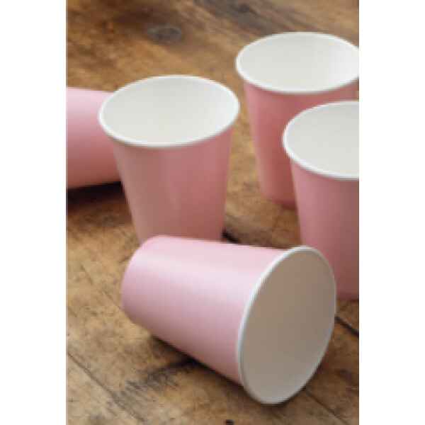 Bicchieri Compostabili Rosa quarzo 250 cc Extra