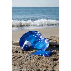 Piatti Piani di Carta a Petalo Ocean 21 cm Extra