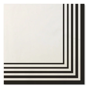 Tovaglioli Compostabili Bianco Nero 33 x 33 cm 3 confezioni Extra