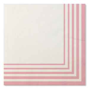 Tovaglioli Compostabili Bianco Rosa Quarzo 33 x 33 cm 3 confezioni Extra